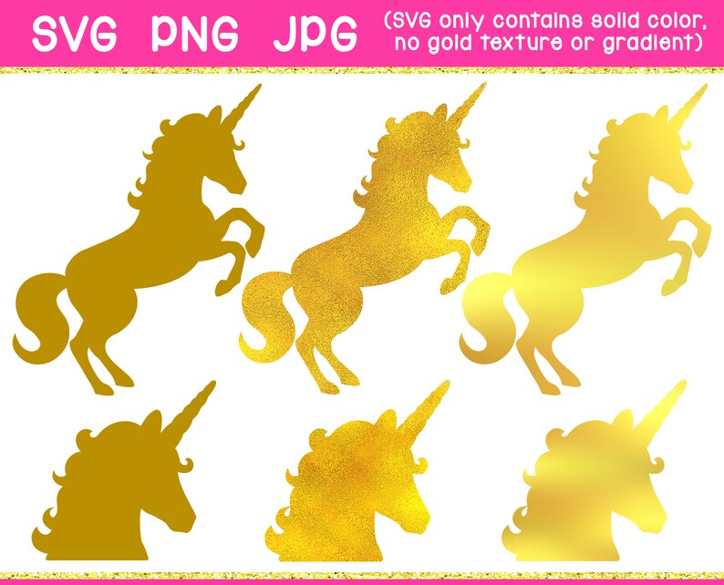 Free Free Gold Unicorn Svg 842 SVG PNG EPS DXF File