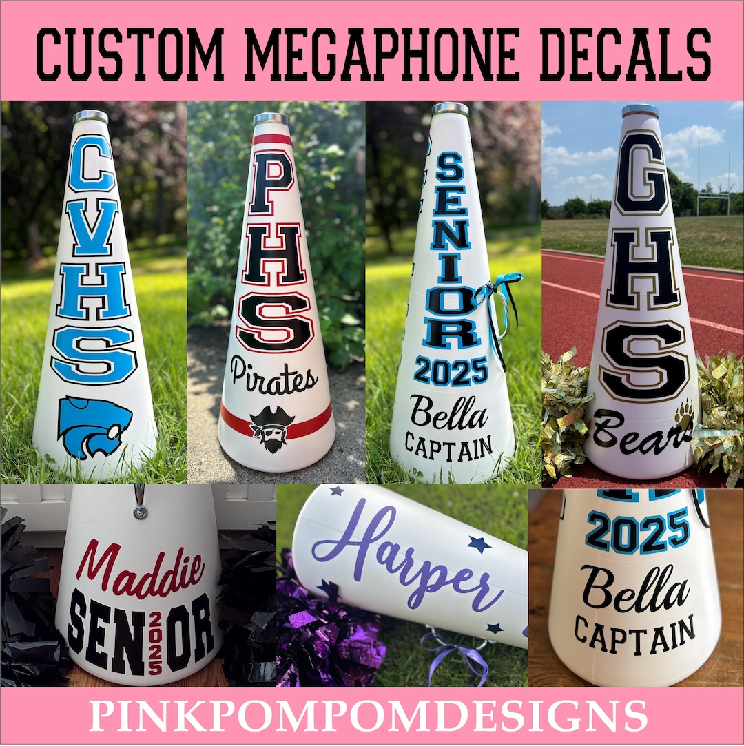 Cheer Megaphone Template Printable At Jackie Will Blog