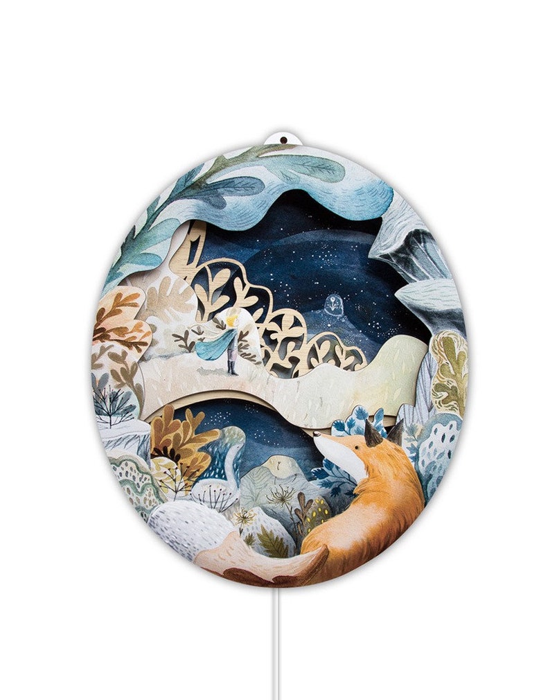 The little prince wall lamp
