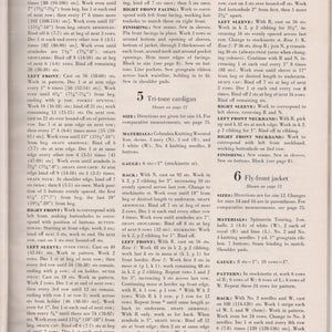 1949 Vogue Knitting Book - 12th Edition. 64 knitting patterns from the 40s. Women, Men, Children. PDF image 7