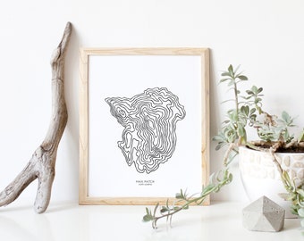 Max Patch Print  11 x 14