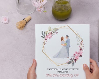 Wedding Invitation Card | Bridal Shower invitation Cards| Invitation Card for all Occasions