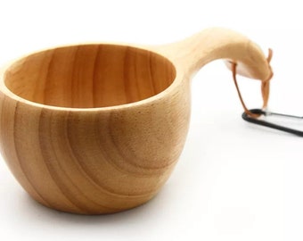 Kuksa Wooden Camping Mug Camping Bush Craft Festival