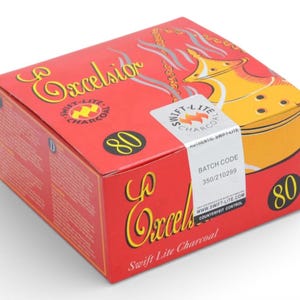 Swiftlite Charcoal Discs - 80 Tablets for fast lighting BBQ