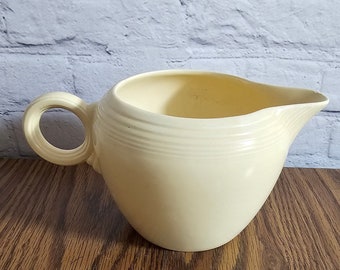 Yellow Fiestaware Pitcher, Fiesta Homer Laughlin