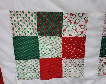 Handmade Christmas Theme Blanket