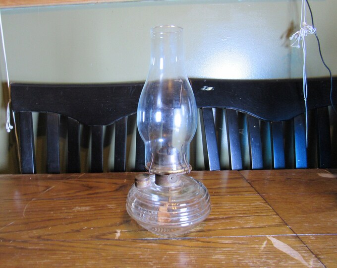 Antique Waterbury Oil Lamp Etsy