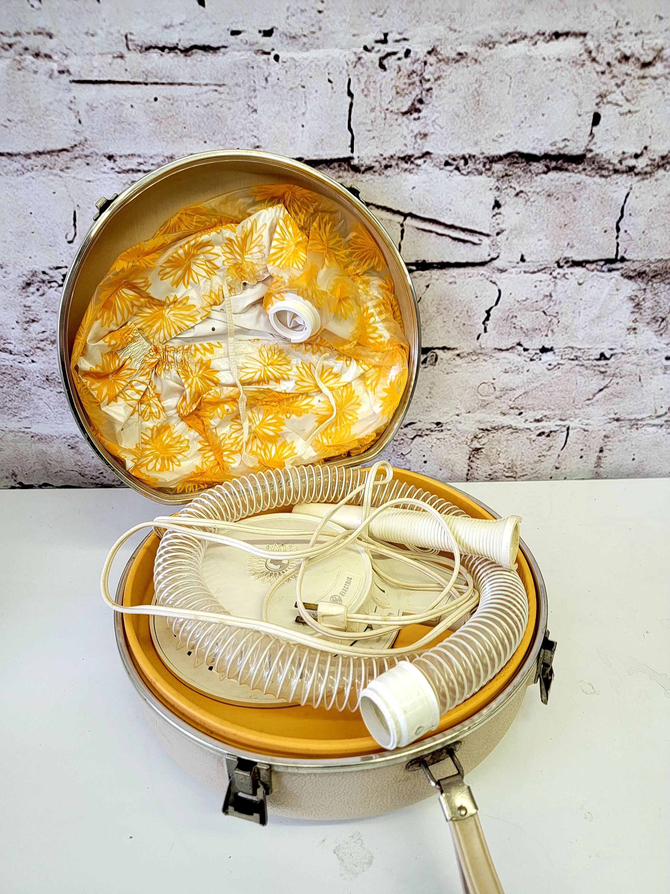 Vintage General Electric Deluxe Hair Dryer Complete in Etsy