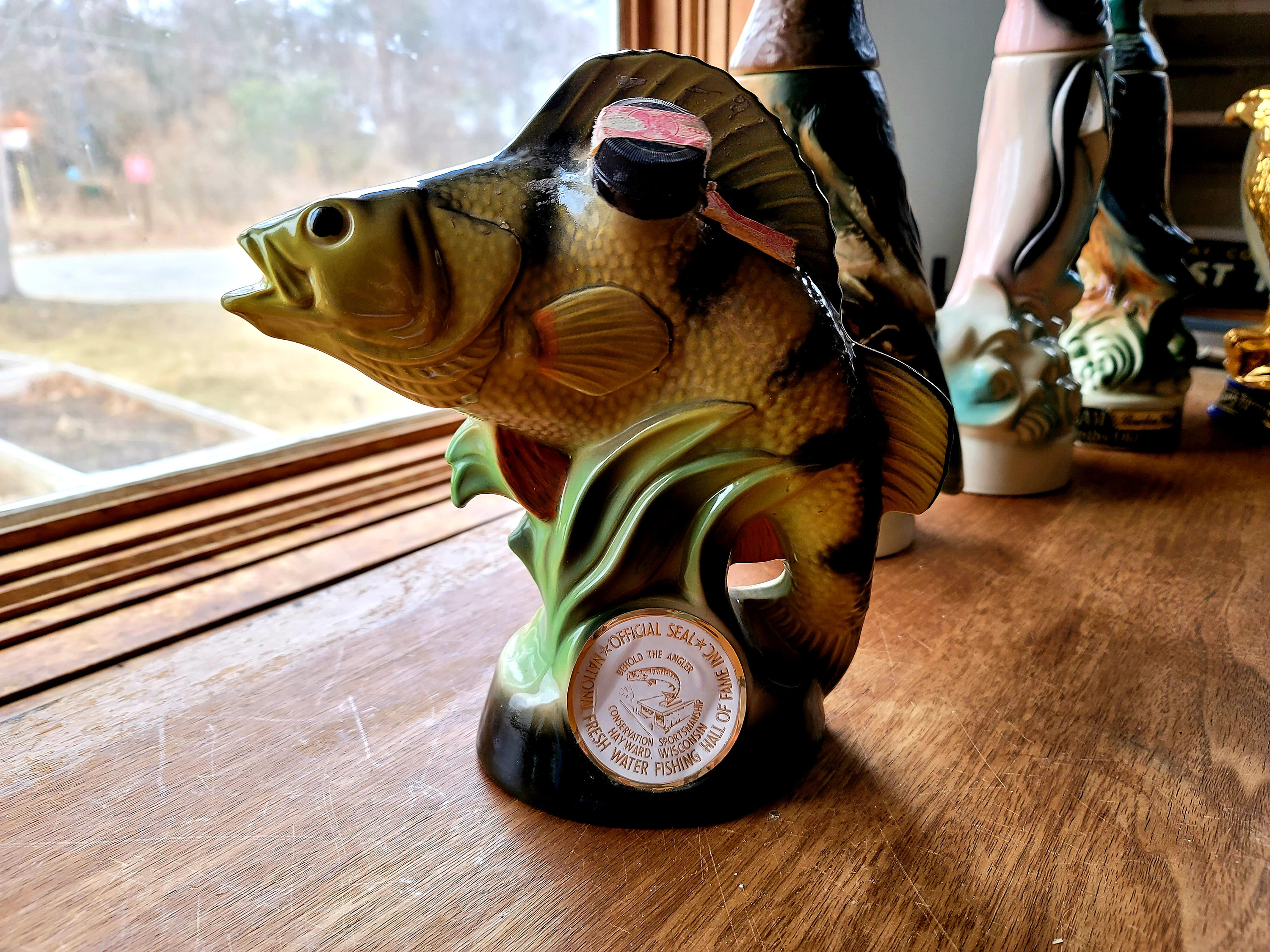 Jim Beam Fish Decanter for sale Only 2 left at 60