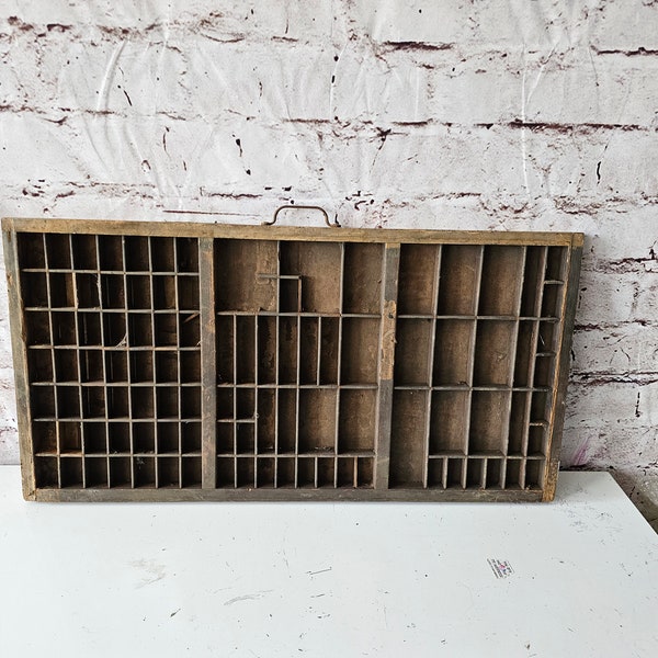 Wooden Printers Box Etsy