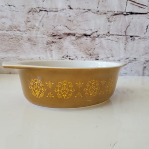 Pyrex 043 1,5 Quart Casserole Regency 1965 Werbemittel
