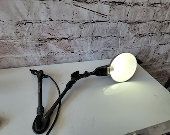 Vintage Holophane Lobay Low Bay 685 Industrial Ceiling Pendant