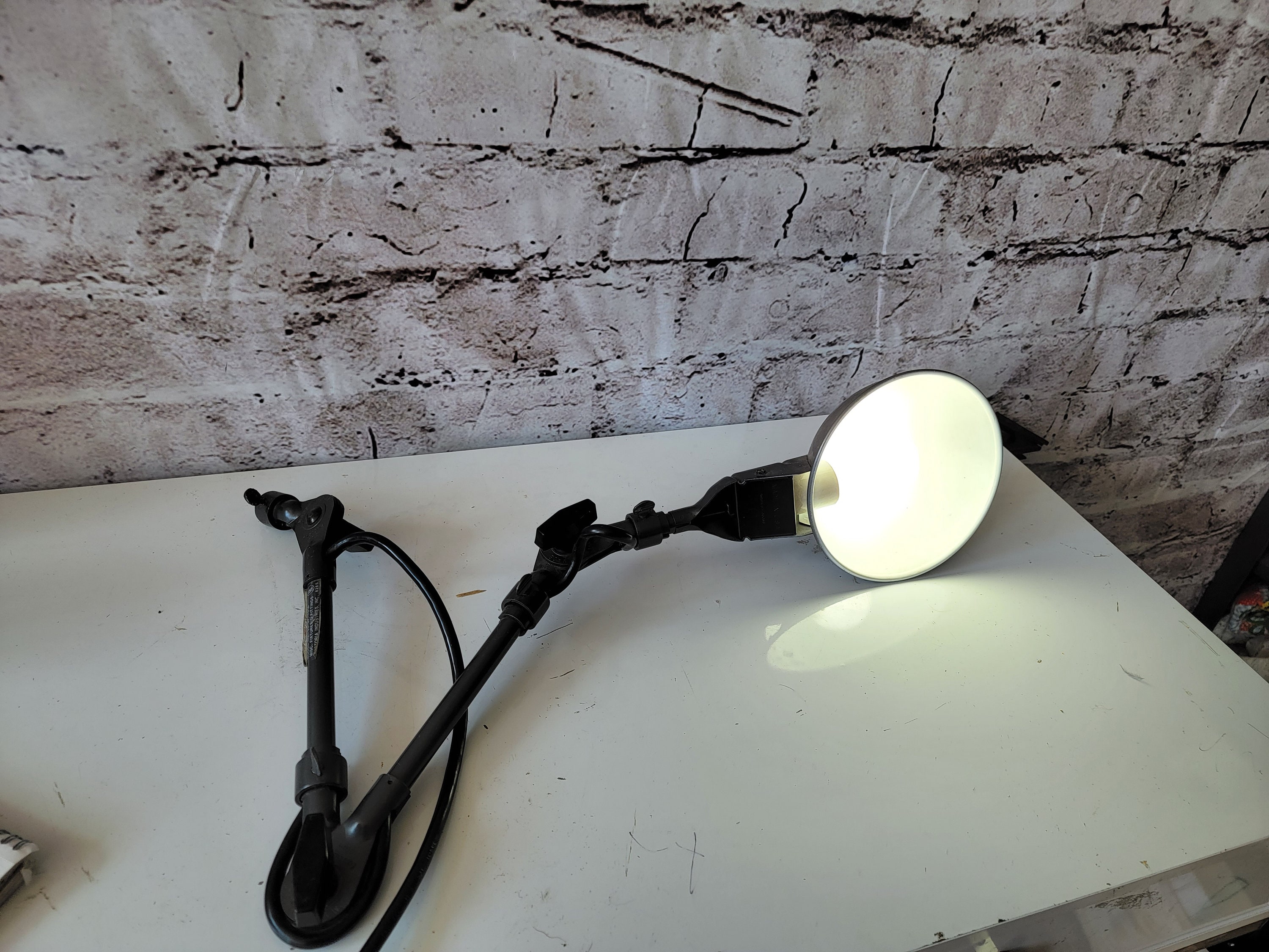 Fostoria industrial lamp - Etsy 日本
