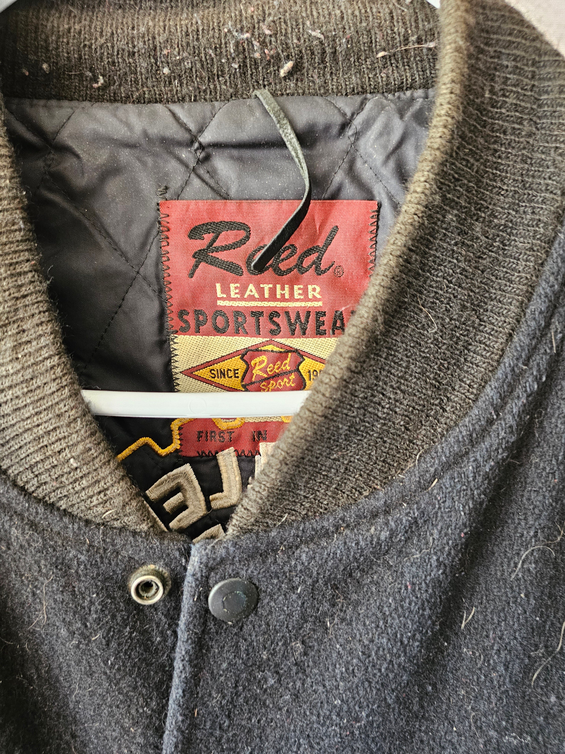 Appliquéd Wool-Blend Felt and Leather Varsity Jacket