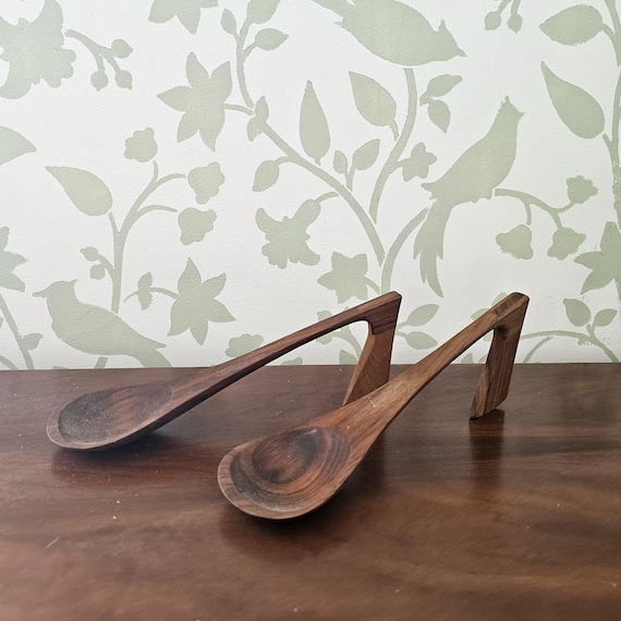 Jens Quistgaard for Dansk Wood Series 'viking' Danish Modern Salad