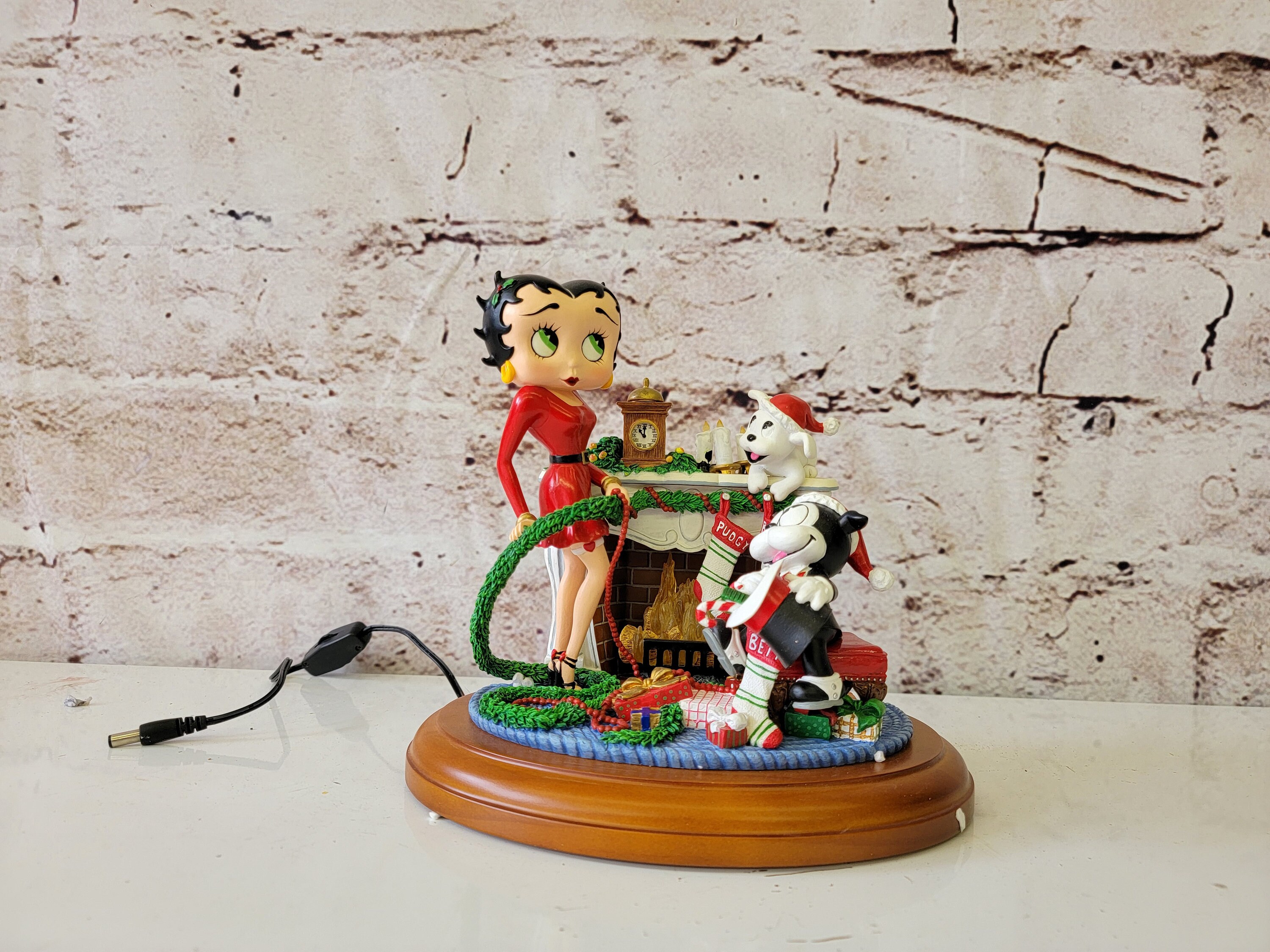 Betty Boop - betty boopベティちゃん ダンバリーミント クリスマスツリーライト付き❤️ betty boopベティちゃん ダンバリーミント クリスマスツリー