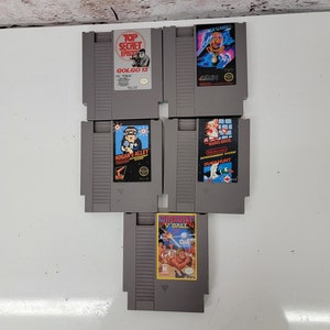 Original NES Games, Super Mario Bros Duck Hunt, Hogans Alley, Golgo 13 Top Secret Episode, Superstrike V&#39;Ball, Winter Games