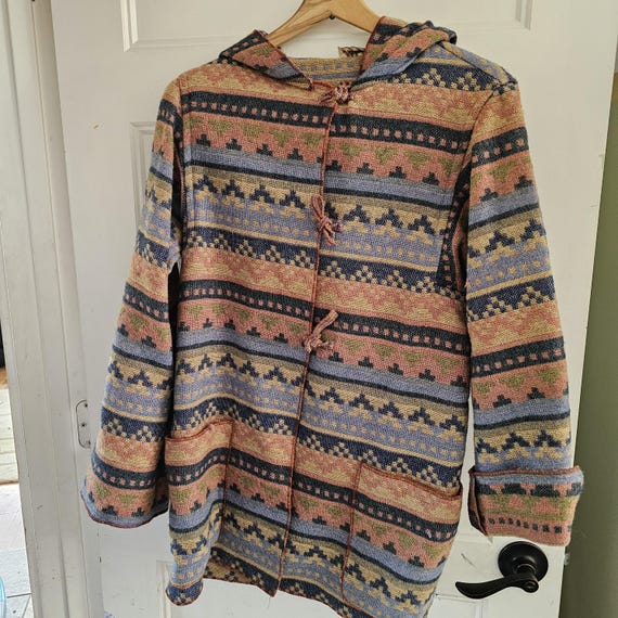 Vintage 1970S NEIMAN MARCUS  Wool  Southwestern W… - image 1