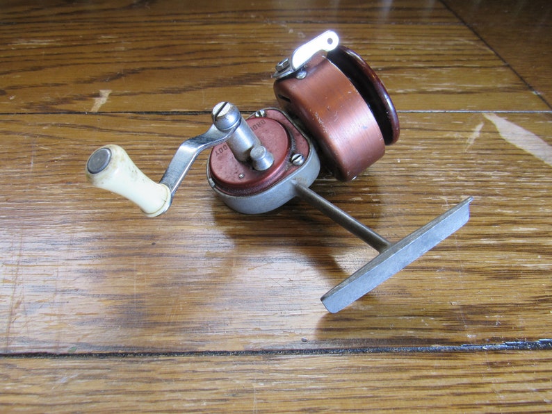 Vintage Fishing Reel Bronson Buddy No. 800 Etsy