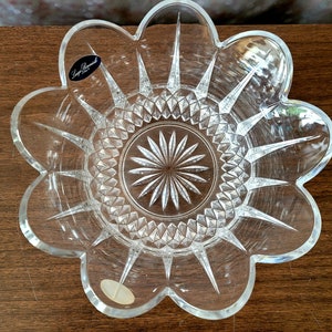 Vintage Luigi Bormioli Italy 24% Lead Crystal Made In USA