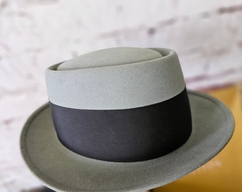 Vintage Royal Stetson Hat Gray - Size 7 ~1940s (estimated