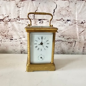 Le Cheminant London Bell striking Carriage Clock