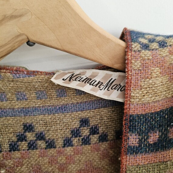 Vintage 1970S NEIMAN MARCUS  Wool  Southwestern W… - image 5