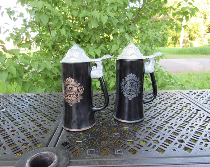 VIP Steins Vintage Beer Steins 3 Available 2 Silver & 1 Etsy