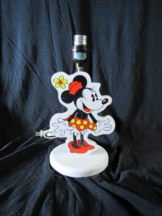 Vintage Disney Minnie Mouse Lamp