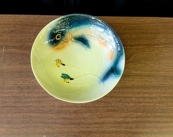 Majolica Pottery Fish Plate by Brad Keeler