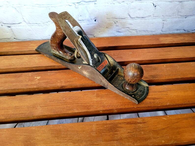 Antique Vintage Stanley Bailey Wood Plane Etsy