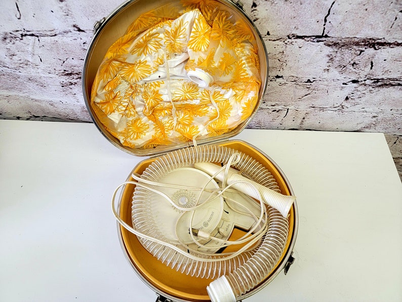 Vintage General Electric Deluxe Hair Dryer Complete in Etsy UK