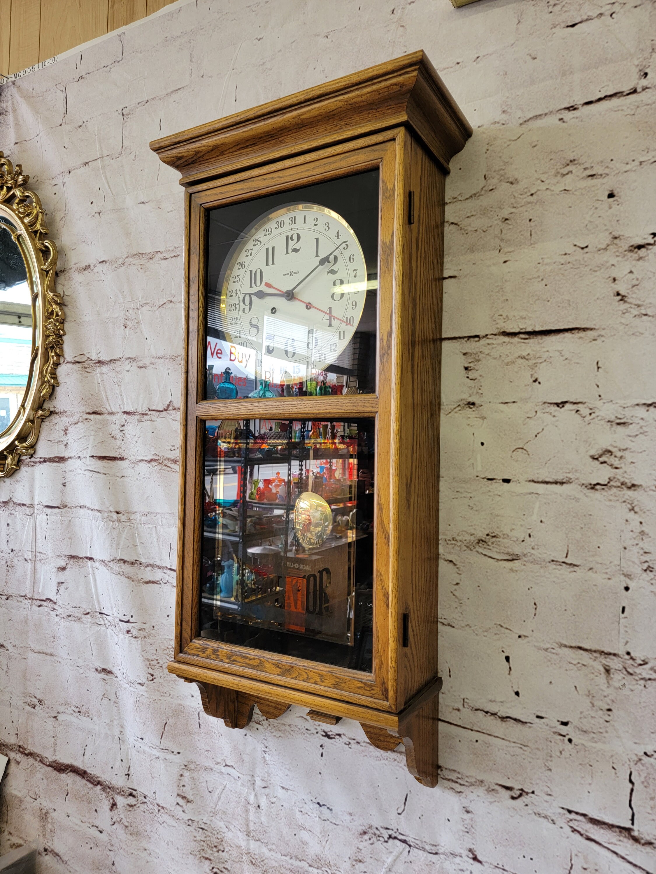 Regulator Howard Miller Sinclair Wall Clock Etsy