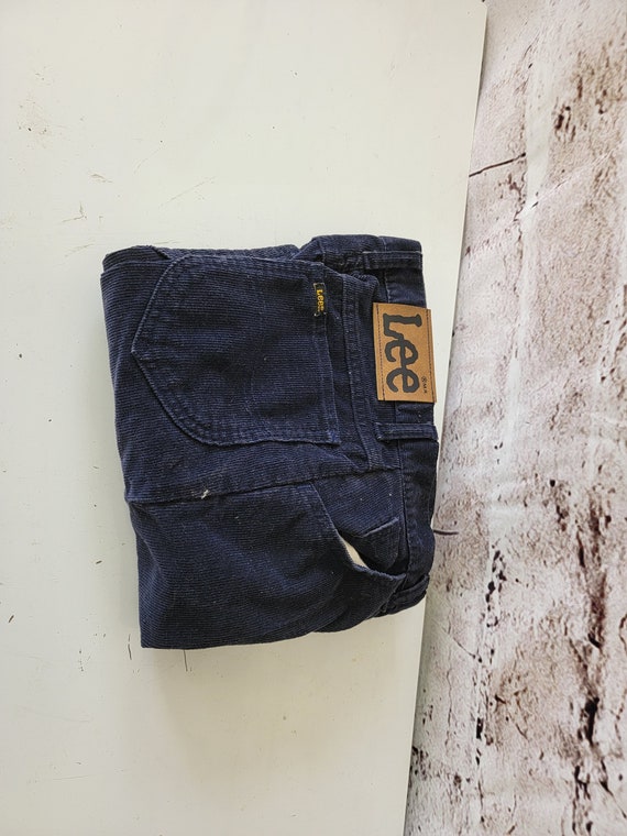70s Vintage Lee Corduroy Pants Waist Size 28 Lee Jeans High