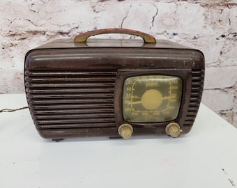 1940 Zenith 6D10 AM Bakelite Radio, Art Deco - Etsy Australia