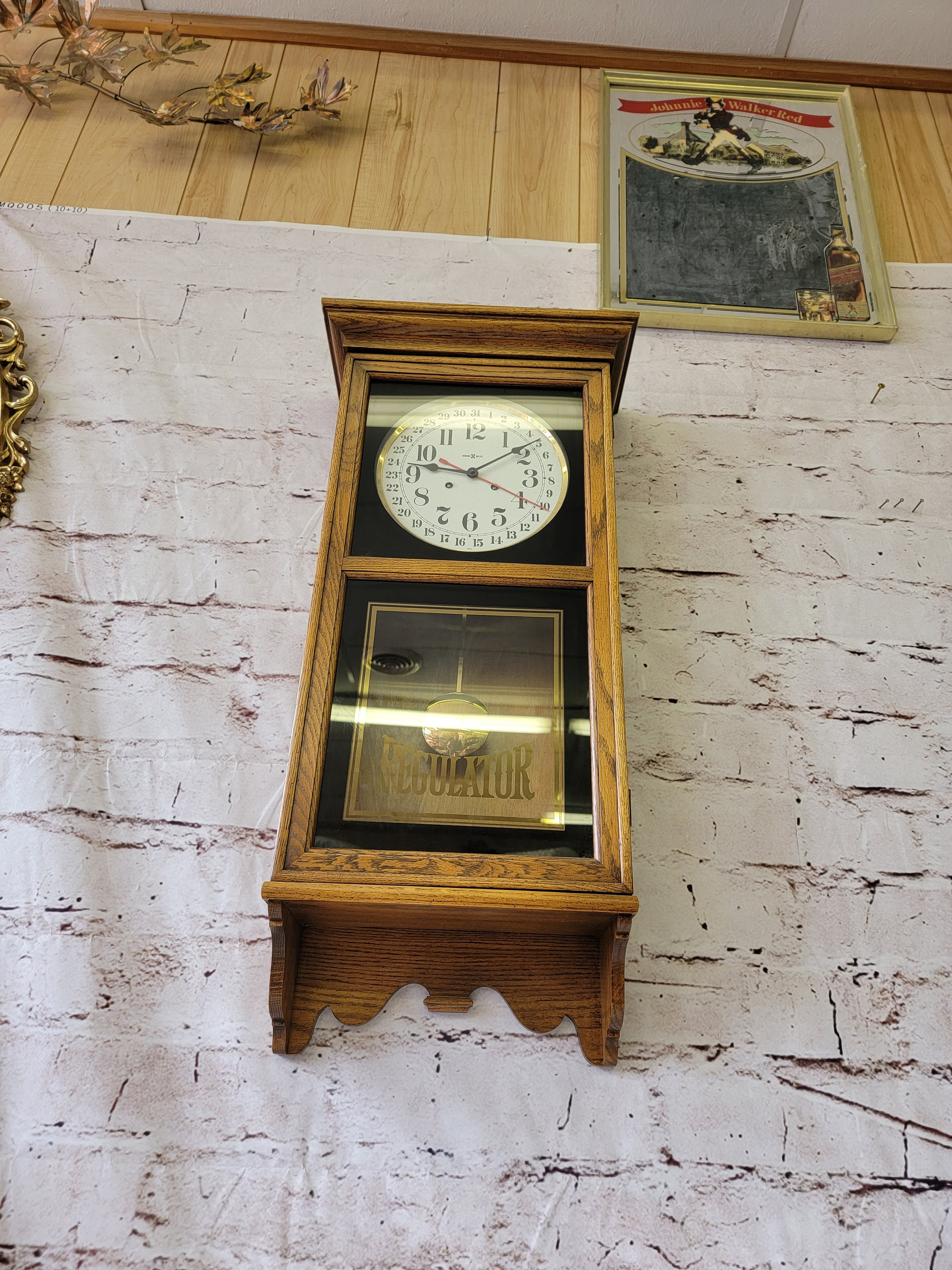 Regulator Howard Miller Sinclair Wall Clock Etsy