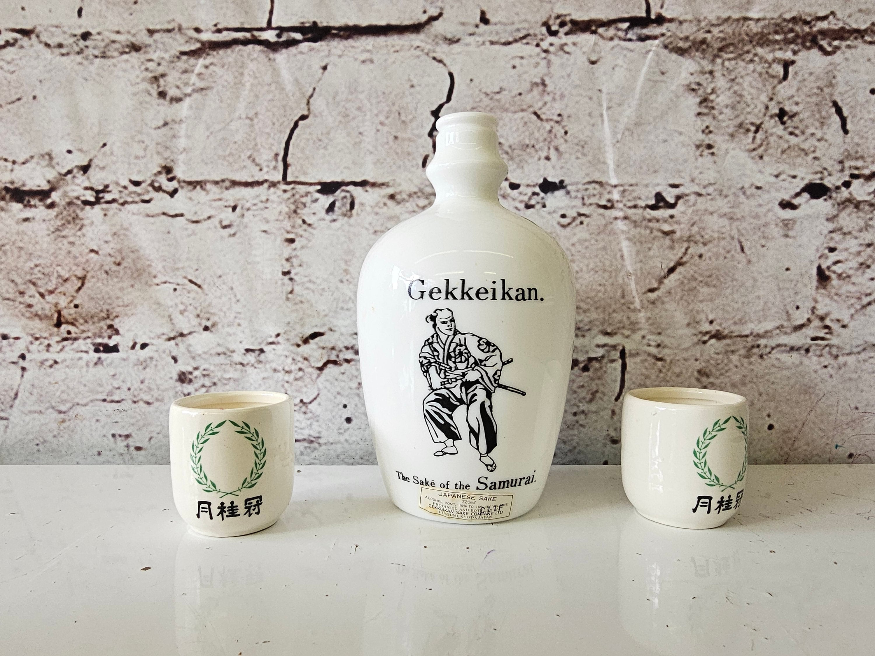 Gekkeikan the Sake of the SAMURAI Empty Bottle Jug 720ML Fushimi