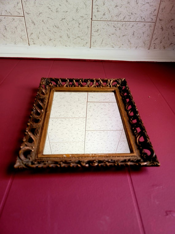 Vintage Turner Wall Art Accessory Mirror Etsy