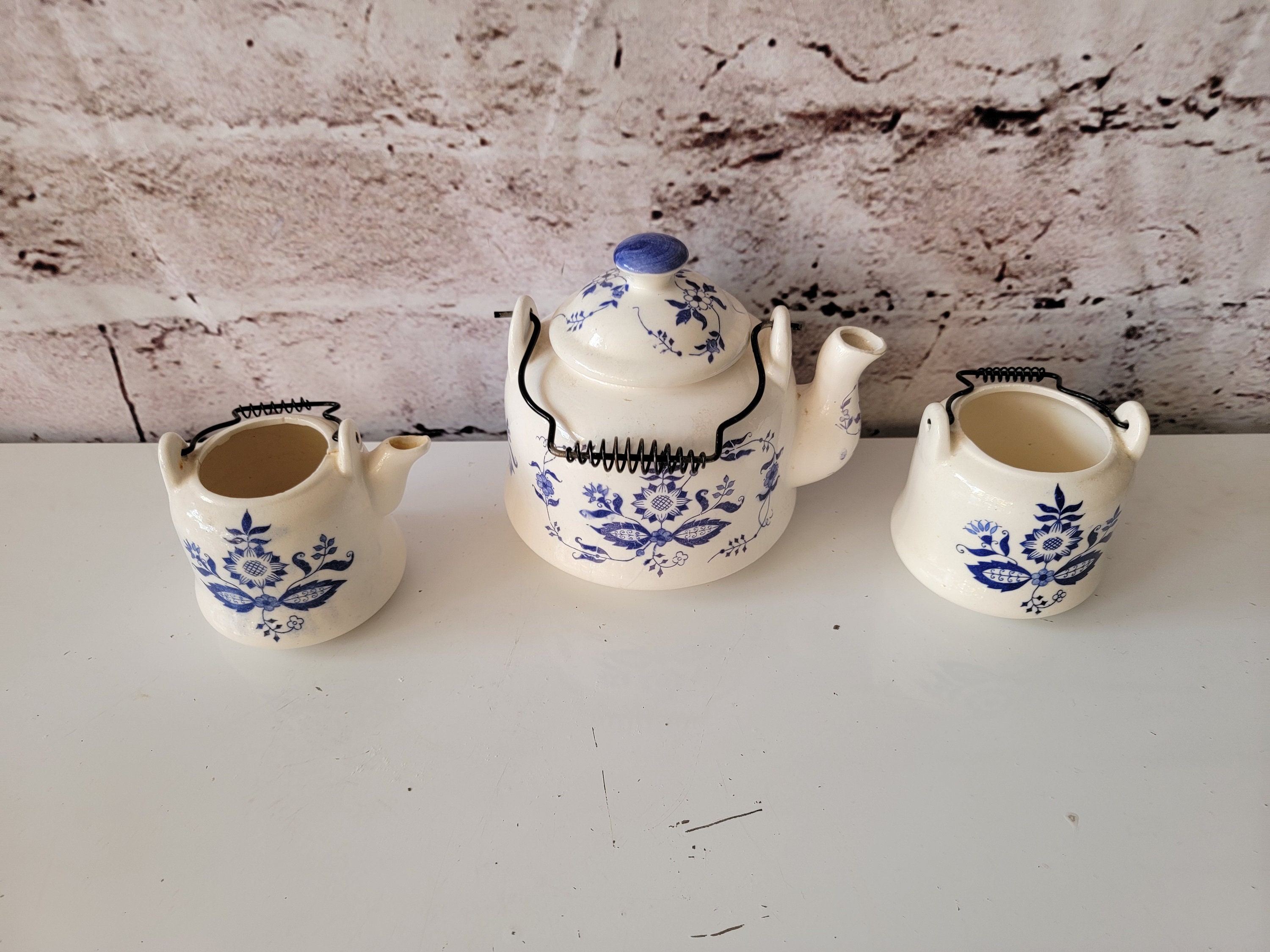 Delft Blue Teapot - Etsy