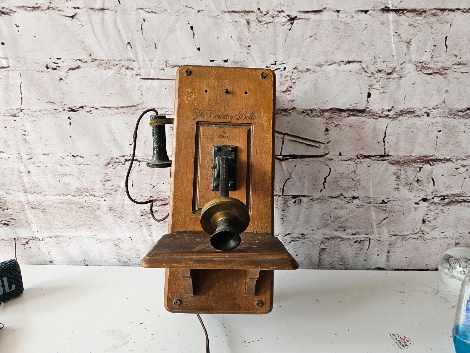 Antique Radio Wall Telephone the Country Belle Model 556 - Etsy