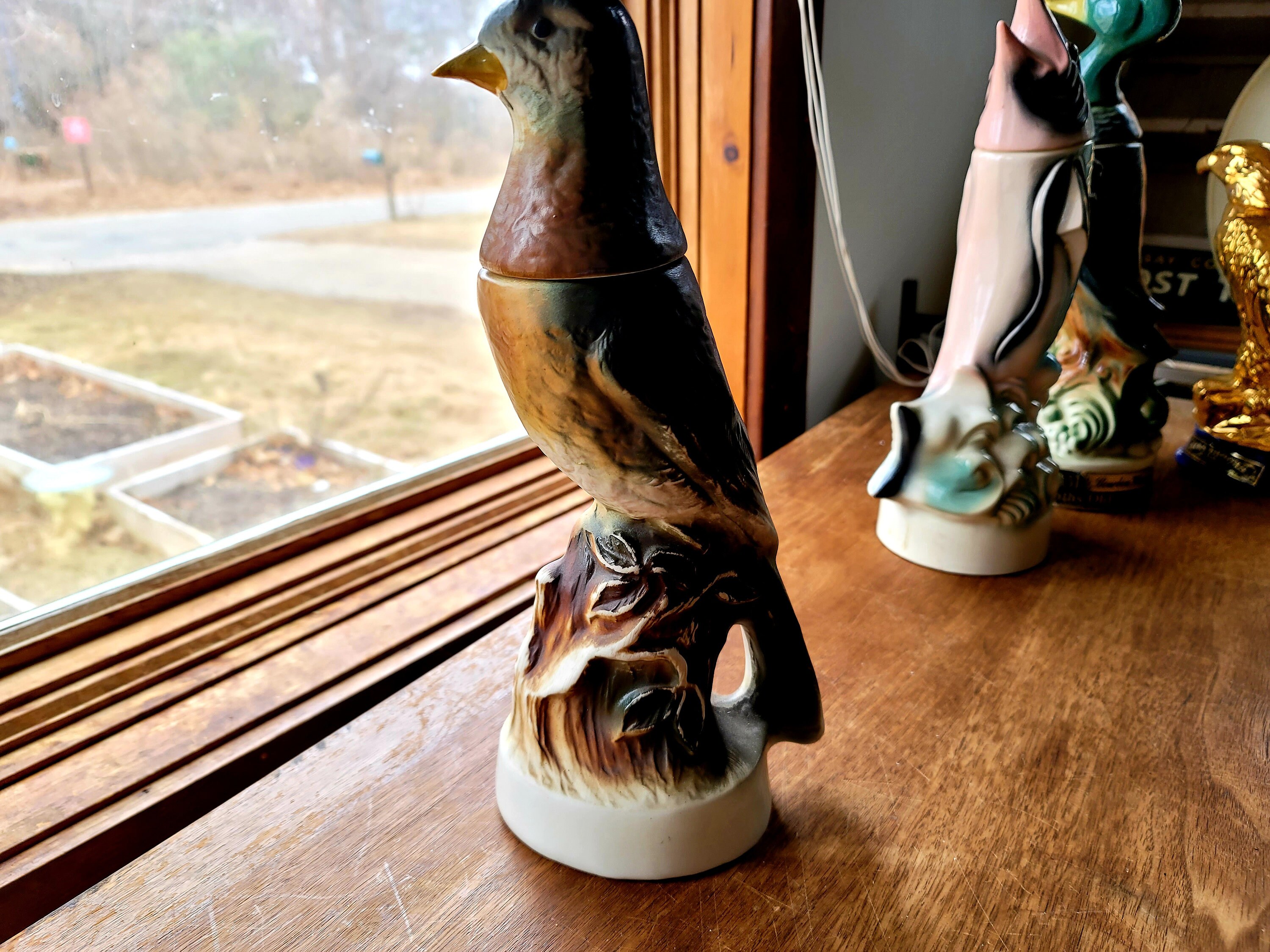 Jim Beam 1969 Robin Bird Trophy Series Whiskey Decanter Etsy UK