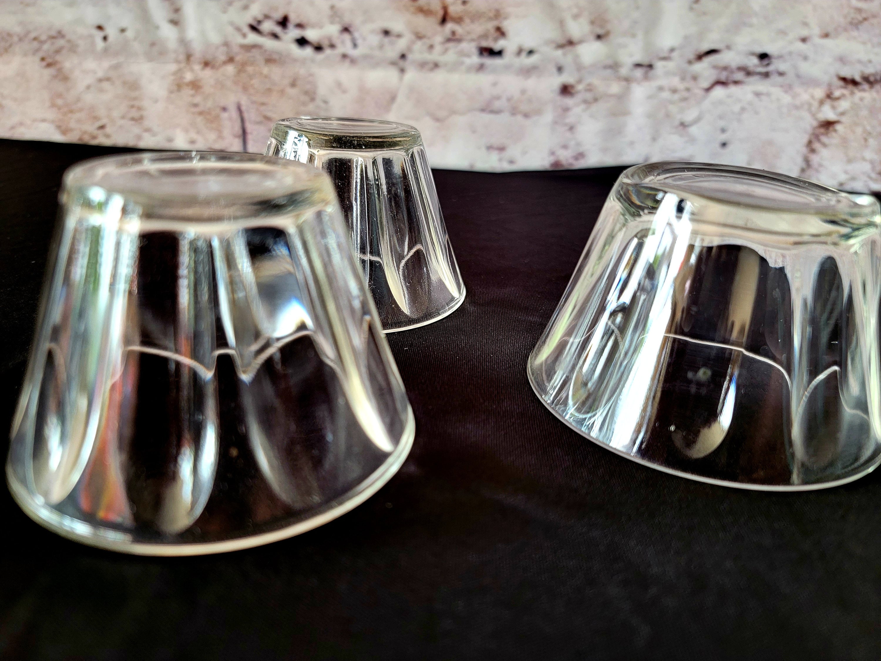 Glass Jello Molds Made by Jello Brand Also Used as Scalloped Etsy