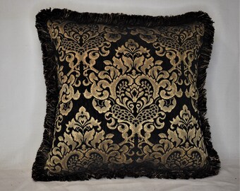 images Black And Gold Accent Pillows gold black pillow etsy