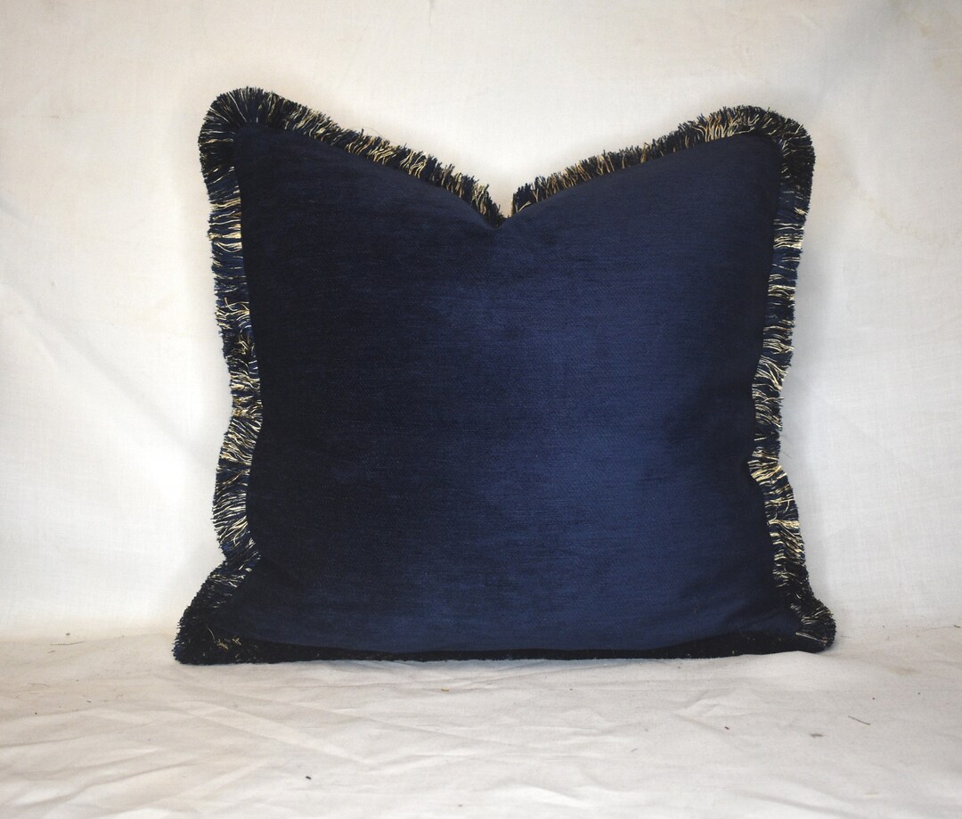 Navy chenille throw pillows hotsell