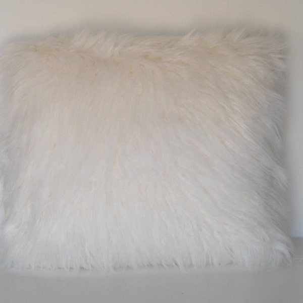 Faux Fur Pillow Etsy