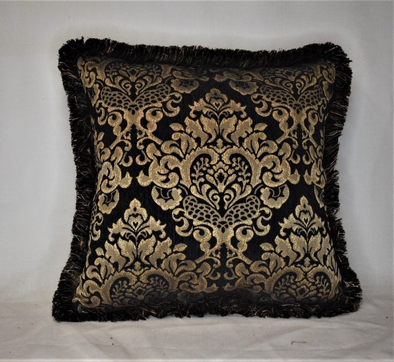 chenille fringed pillows for sofa chair gold chenille decorative throw pillow