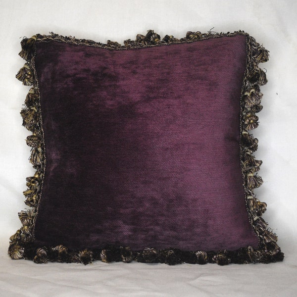 Plum Throw Pillow Etsy