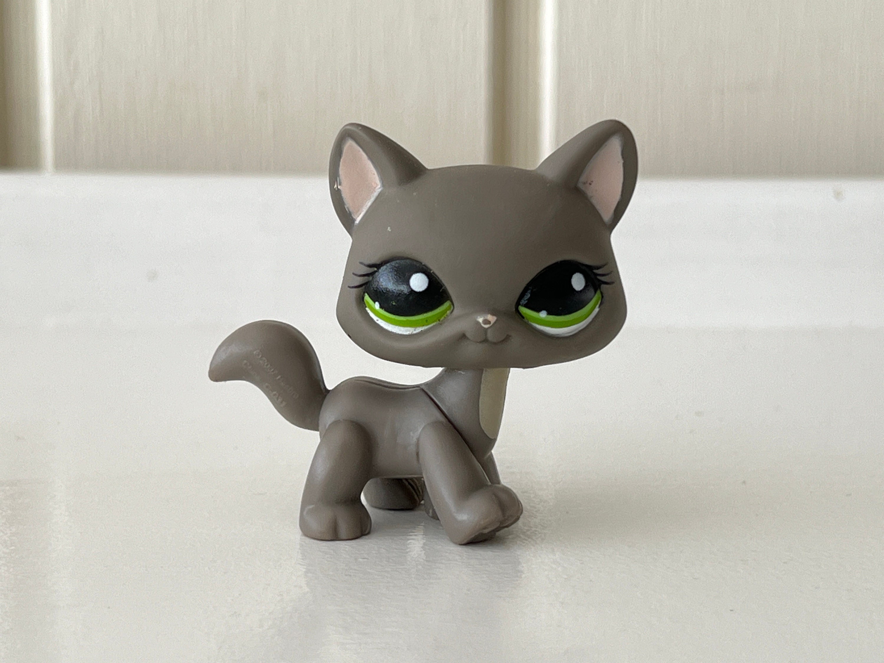 Figurine Littlest Pet Shop Chat Maine Coon #1059 - Hasbro - Occasion