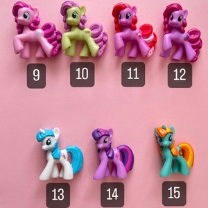 MLP G4 Figurines Pick & Choose dans un sac aveugle Mon petit poney Jouets de collection Hasbro Poneys colorés image 3