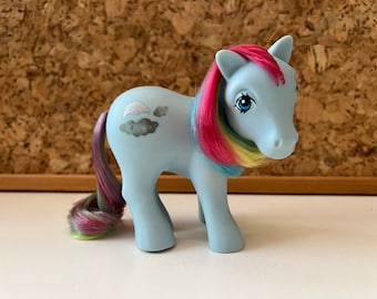 マイリトルポニー pony vintage Vintage My Little Pony G1 Rainbow Curl Pony Stripes Pink